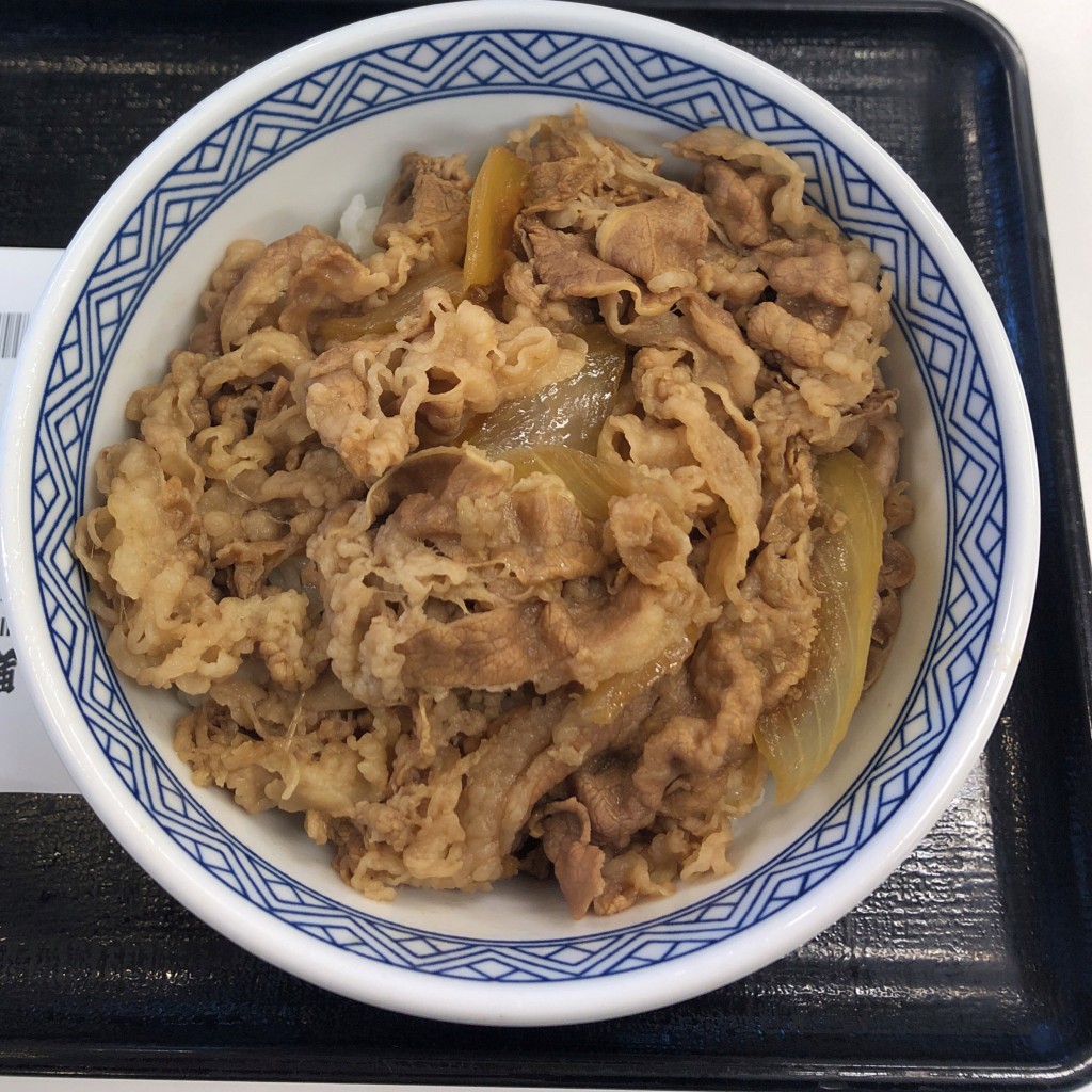 ユーザーが投稿した牛丼の写真 - 実際訪問したユーザーが直接撮影して投稿した新栄町牛丼吉野家 225号鹿児島宇宿店の写真