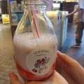 いちぴこミルク (BOTTLE) - 実際訪問したユーザーが直接撮影して投稿した舞浜スイーツICHIBIKO イクスピアリ店の写真のメニュー情報