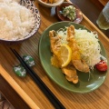 お魚天ぷら定食 - 実際訪問したユーザーが直接撮影して投稿した本町定食屋まどみの写真のメニュー情報