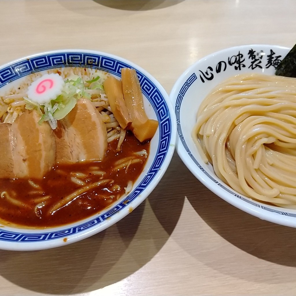 ユーザーが投稿したこってりつけ麺の写真 - 実際訪問したユーザーが直接撮影して投稿した平井つけ麺専門店心の味製麺 平井店の写真