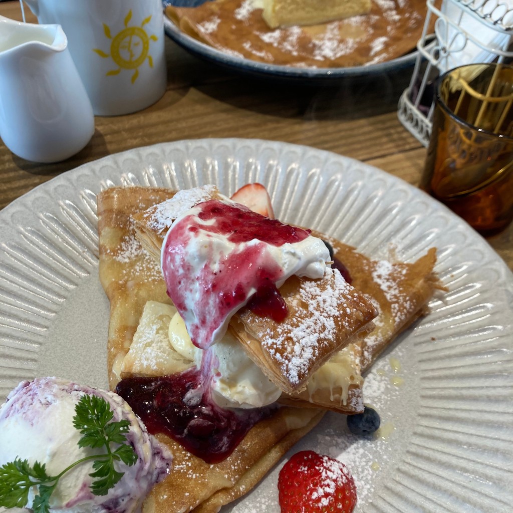 ふぁーみさんが投稿した梅田スイーツのお店クレープリースタンド・シャンデレール ハービスPLAZA店/カフェクレープリースタンドシャンデレール ハービスプラザテンの写真