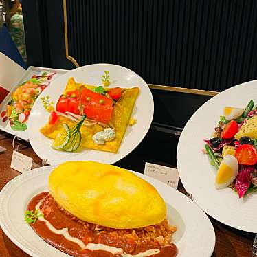 meghinaさんが投稿した渋谷カフェのお店CAFE AUX BACCHANALES/カフェ オーバカナルの写真