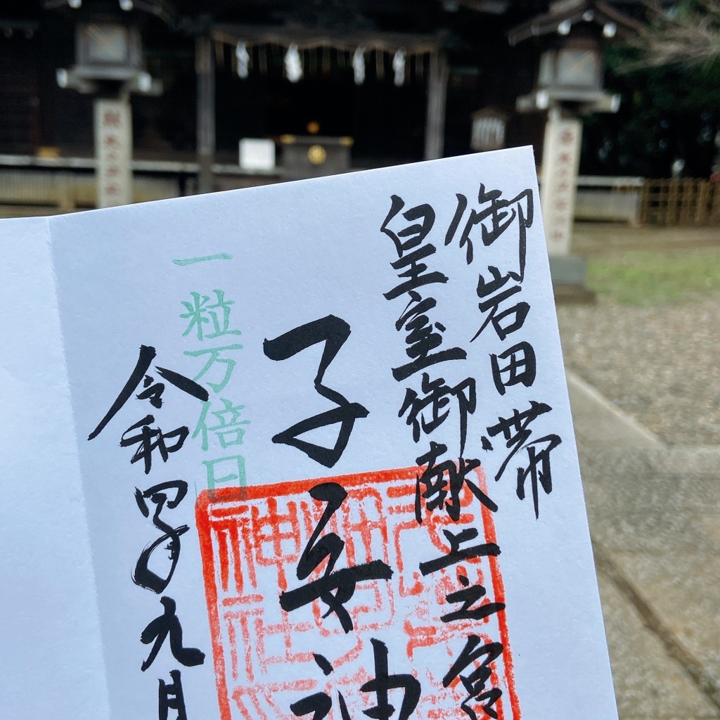 実際訪問したユーザーが直接撮影して投稿した畑町神社子安神社の写真