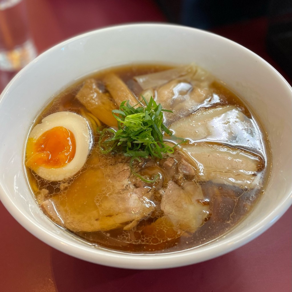 ユーザーが投稿した特製醤油ラーメンの写真 - 実際訪問したユーザーが直接撮影して投稿した潮田町ラーメン / つけ麺らぁ麺 松しんの写真