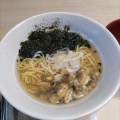 あさりの塩ラーメン - 実際訪問したユーザーが直接撮影して投稿したラーメン / つけ麺波市の写真のメニュー情報