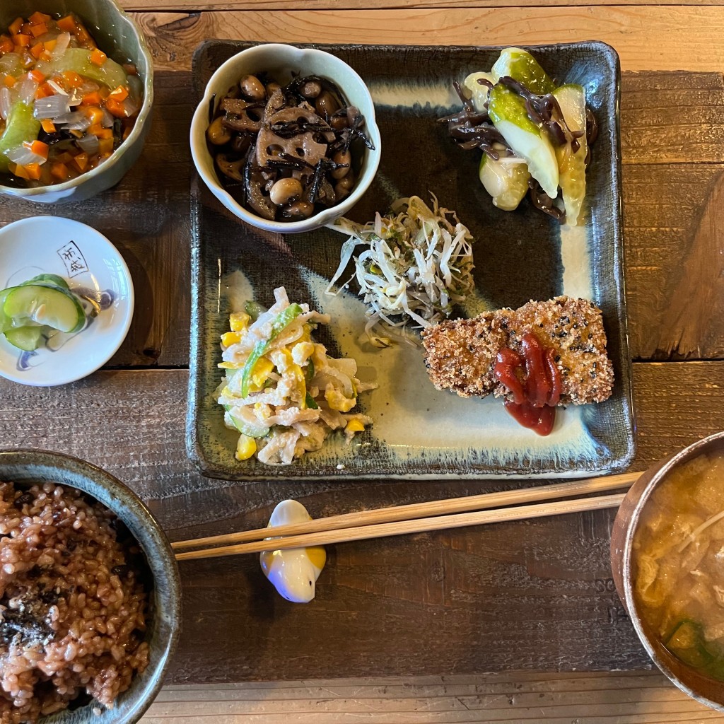 らびゅーたさんが投稿した岱明町野口自然食 / 薬膳のお店ちゃぶ台/チャブダイの写真