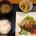 日替定食 - 実際訪問したユーザーが直接撮影して投稿した笠岡カフェダンの写真のメニュー情報