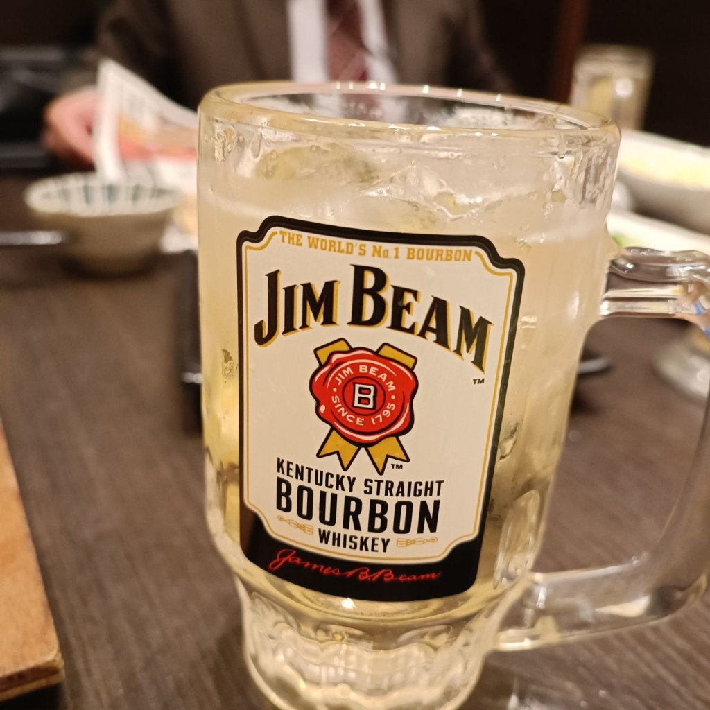 ユーザーが投稿したJIMビームHBの写真 - 実際訪問したユーザーが直接撮影して投稿した博多駅前居酒屋旨唐揚げと居酒メシ ミライザカ 博多口駅前店の写真