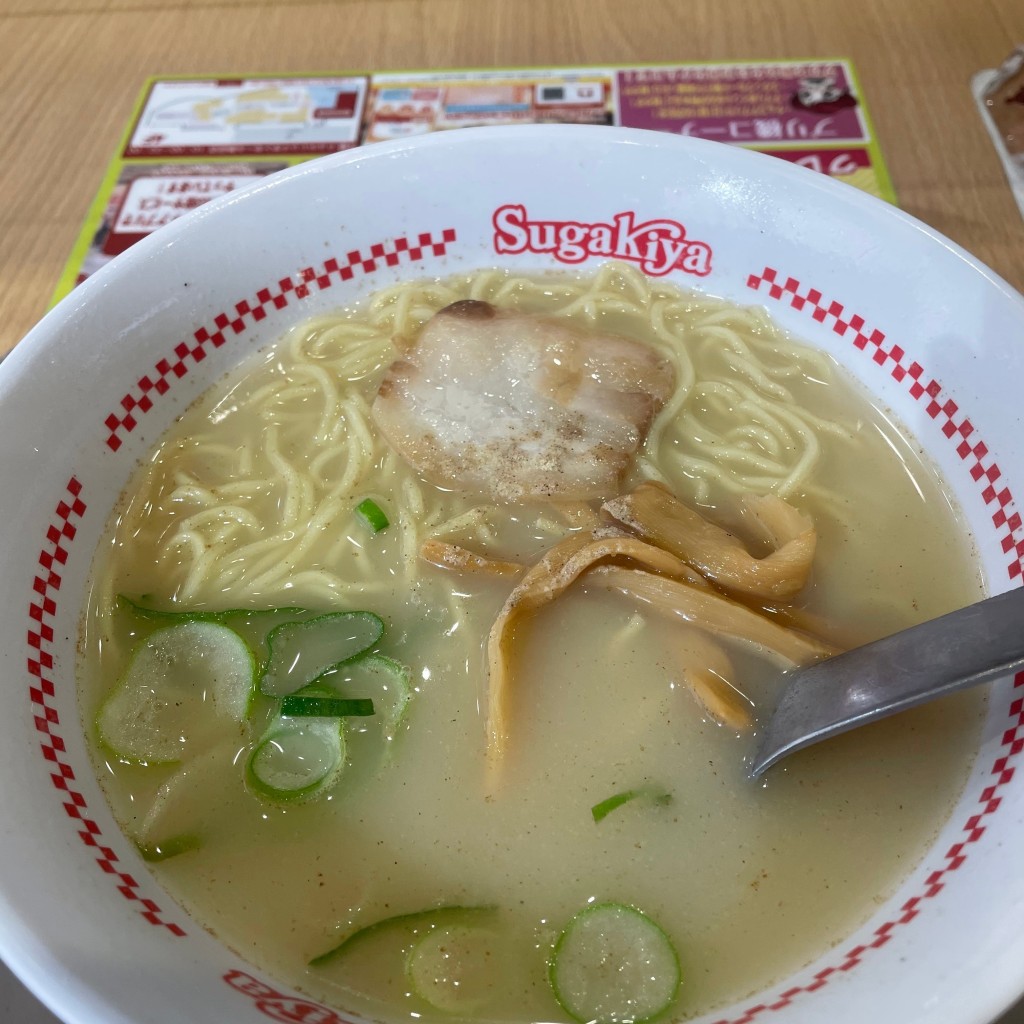 ユーザーが投稿したラーメンの写真 - 実際訪問したユーザーが直接撮影して投稿した六野ラーメン専門店スガキヤ イオンモール熱田店の写真