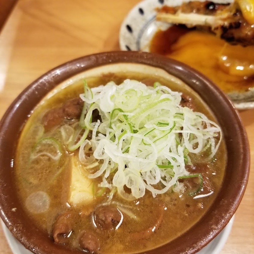 ユーザーが投稿したもつ煮豆腐ゴールドの写真 - 実際訪問したユーザーが直接撮影して投稿した松戸焼鳥テング酒場 松戸駅東口店の写真