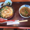 カツ丼定食 - 実際訪問したユーザーが直接撮影して投稿した瀬田そば吾嬬の写真のメニュー情報