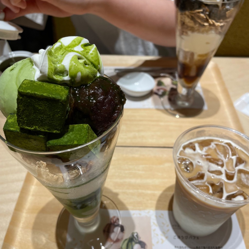 実際訪問したユーザーが直接撮影して投稿した横江町土地区画整理事業施工地区内カフェnana's green tea イオンモール白山店の写真