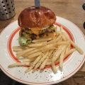 チェダーチーズバーガー - 実際訪問したユーザーが直接撮影して投稿した日進町カフェIBISの写真のメニュー情報