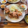 唐揚げ定食 - 実際訪問したユーザーが直接撮影して投稿した北沢定食屋yuzukiの写真のメニュー情報
