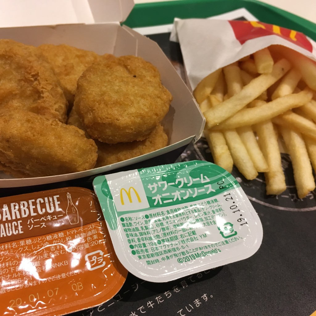 ユーザーが投稿したマックポテトの写真 - 実際訪問したユーザーが直接撮影して投稿した渋谷ファーストフードマクドナルド 渋谷東映プラザ店の写真