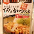 実際訪問したユーザーが直接撮影して投稿した江東橋とんかつとんかつ ぴん 錦糸町テルミナ店の写真