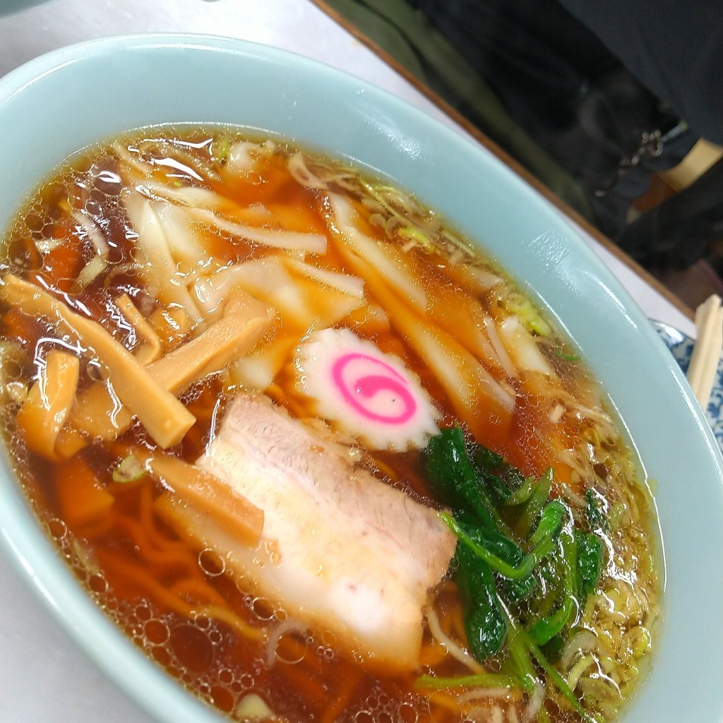 ユーザーが投稿したワンタン麺の写真 - 実際訪問したユーザーが直接撮影して投稿した下篠崎町中華料理菊亭の写真