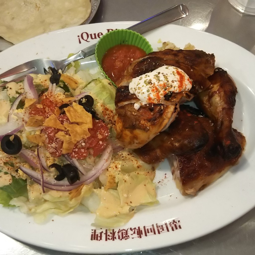 さきちゃんさんが投稿した梅田メキシコ料理のお店墨国回転鶏料理ルクアイーレ店/ボッコクカイテントリリョウリ ルクアイーレテンの写真
