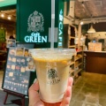 カフェラテ - 実際訪問したユーザーが直接撮影して投稿した美々カフェCAFE GREEN Tokachiの写真のメニュー情報