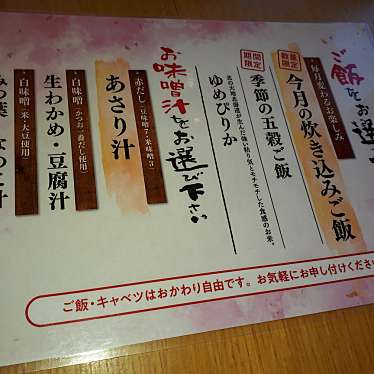 実際訪問したユーザーが直接撮影して投稿した北四十一条東とんかつとんかつ玉藤 北41条店の写真