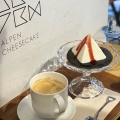 実際訪問したユーザーが直接撮影して投稿した宇奈月温泉ケーキALPEN CHEESECAKEの写真