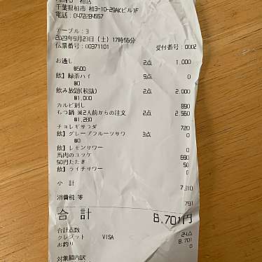 もつ鍋と焼き鳥食べ放題 個室居酒屋 肉馬る(にくばる)柏店のundefinedに実際訪問訪問したユーザーunknownさんが新しく投稿した新着口コミの写真