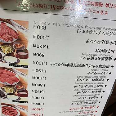 実際訪問したユーザーが直接撮影して投稿した鵠沼石上焼肉焼肉おくう 藤沢店の写真