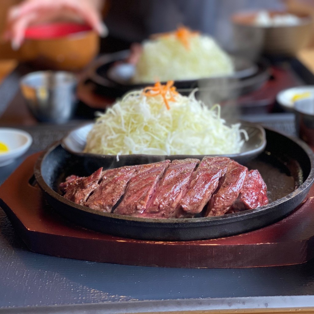 ユーザーが投稿したお食事の写真 - 実際訪問したユーザーが直接撮影して投稿した元山町ステーキステーキ食堂 たまちゃんの写真