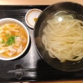 しお肉汁釜揚げうどん - 実際訪問したユーザーが直接撮影して投稿した舞鶴うどん手打ちうどん円清の写真のメニュー情報