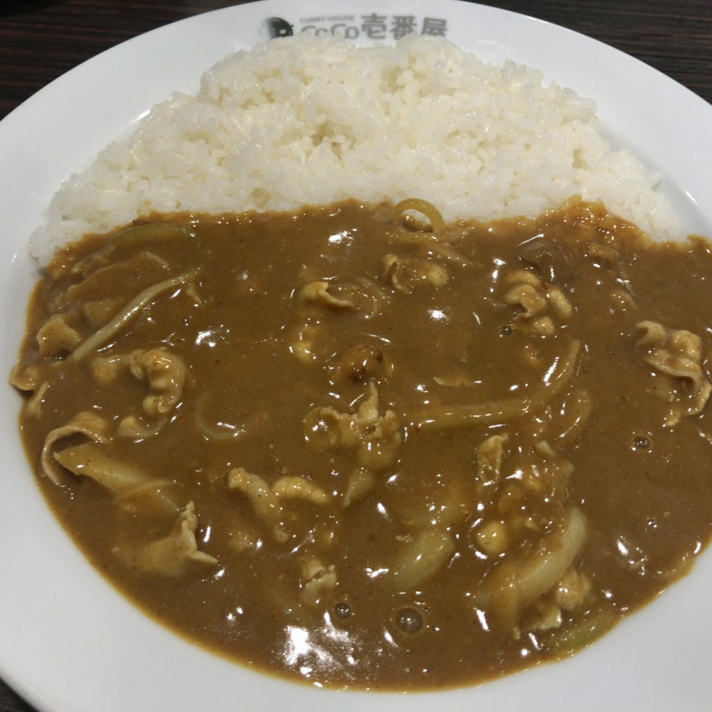 ユーザーが投稿した豚しゃぶカレーの写真 - 実際訪問したユーザーが直接撮影して投稿した九条南カレーCoCo壱番屋 フォレオ大阪ドームシティ店の写真