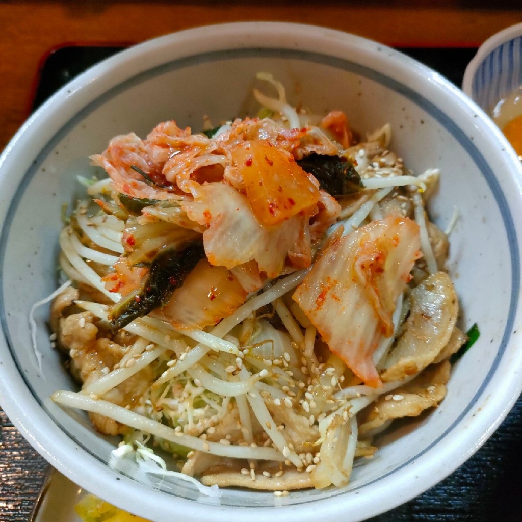 ユーザーが投稿したスタミナ丼の写真 - 実際訪問したユーザーが直接撮影して投稿した潮田町定食屋あらいの写真