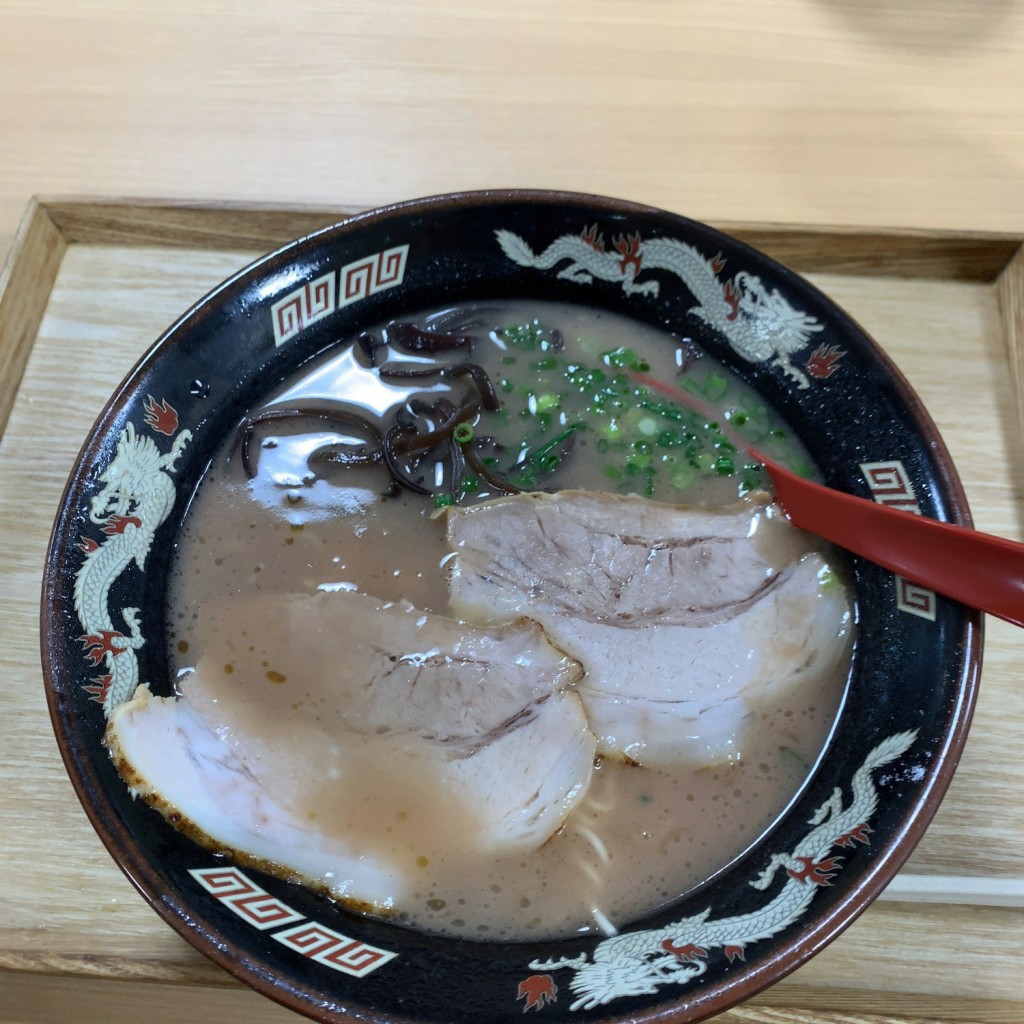 実際訪問したユーザーが直接撮影して投稿した豊前田町ラーメン専門店豚骨らーめん まる龍の写真