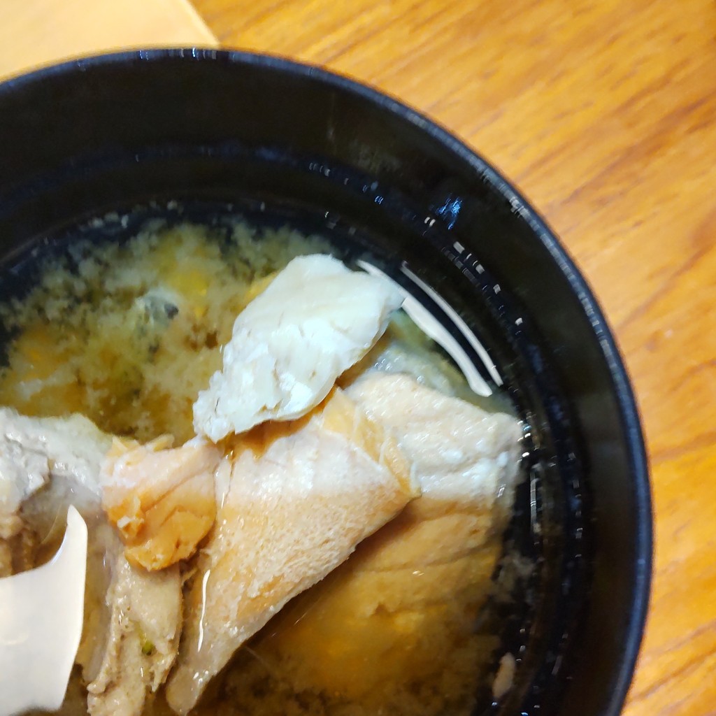 ユーザーが投稿したアラ汁の写真 - 実際訪問したユーザーが直接撮影して投稿した高島定食屋築地食堂 源ちゃん 横浜スカイビル店の写真
