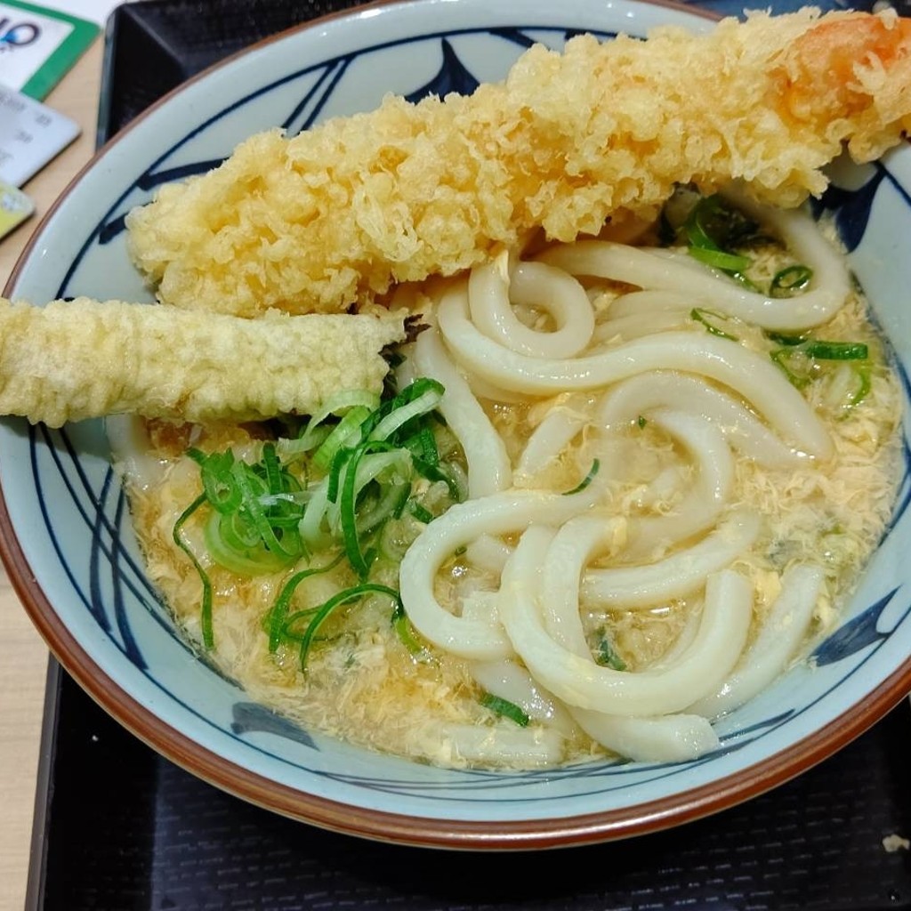 1682Vさんが投稿した潮江うどんのお店丸亀製麺 あまがさきキューズモール店/マルガメセイメン アマガサキキューズモールテンの写真