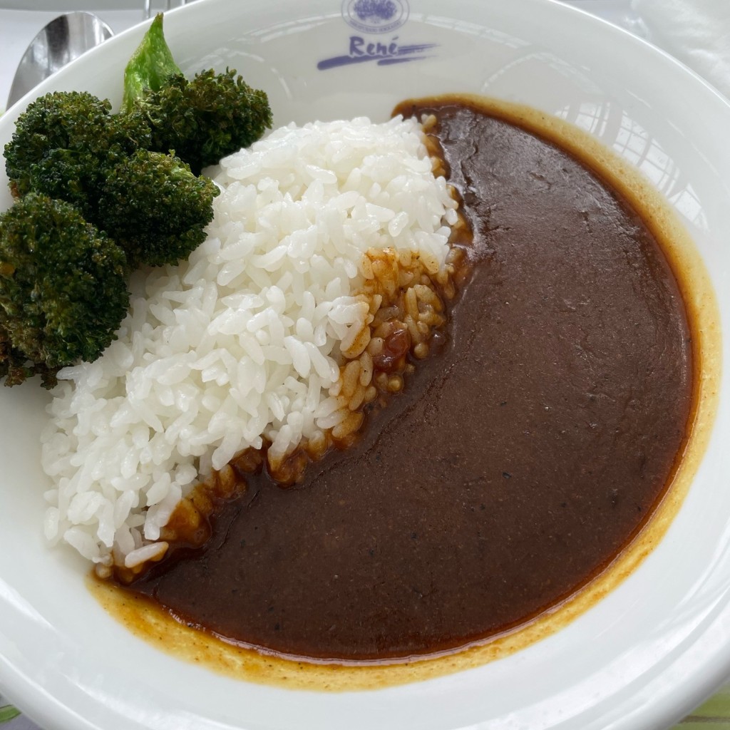 ユーザーが投稿した野菜カレーの写真 - 実際訪問したユーザーが直接撮影して投稿した中富良野カフェカフェ ルネの写真