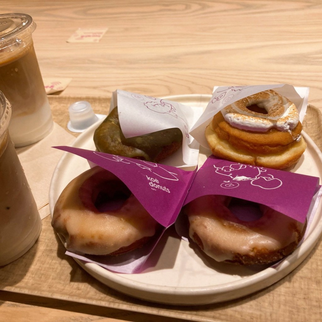 にてのさんが投稿した中之町(新京極通)ドーナツのお店koe donuts 京都店/コエ・ドーナキョウトの写真