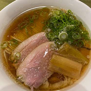 ちきんびびんばさんが投稿した上野ラーメン専門店のお店らーめん 鴨to葱/ラーメン カモトネギの写真