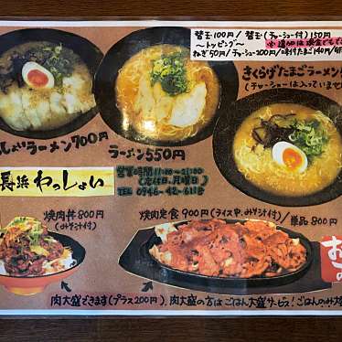 実際訪問したユーザーが直接撮影して投稿した四三嶋ラーメン / つけ麺長浜わっしょいの写真