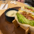 実際訪問したユーザーが直接撮影して投稿した中の島一条サンドイッチひらら sandwich cafeの写真