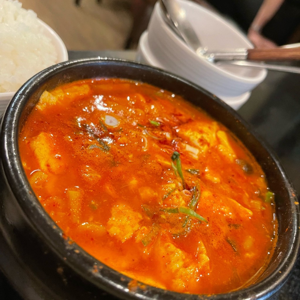 ユーザーが投稿した純豆腐の写真 - 実際訪問したユーザーが直接撮影して投稿した東心斎橋韓国料理情の写真