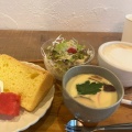 カフェラテモーニング - 実際訪問したユーザーが直接撮影して投稿した那加桜町カフェCafe Johnの写真のメニュー情報