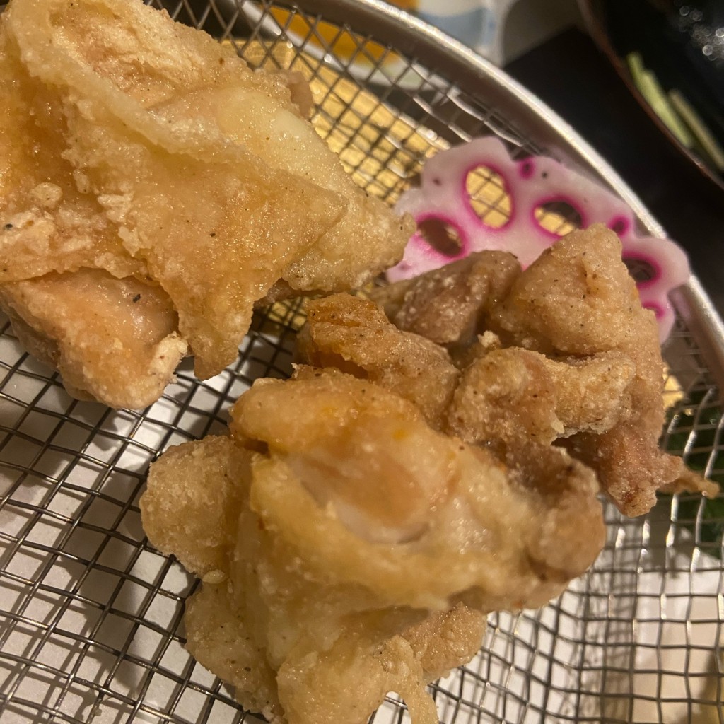 ユーザーが投稿した鶏から揚げの写真 - 実際訪問したユーザーが直接撮影して投稿した下加茂寿司大漁寿司 川西店の写真