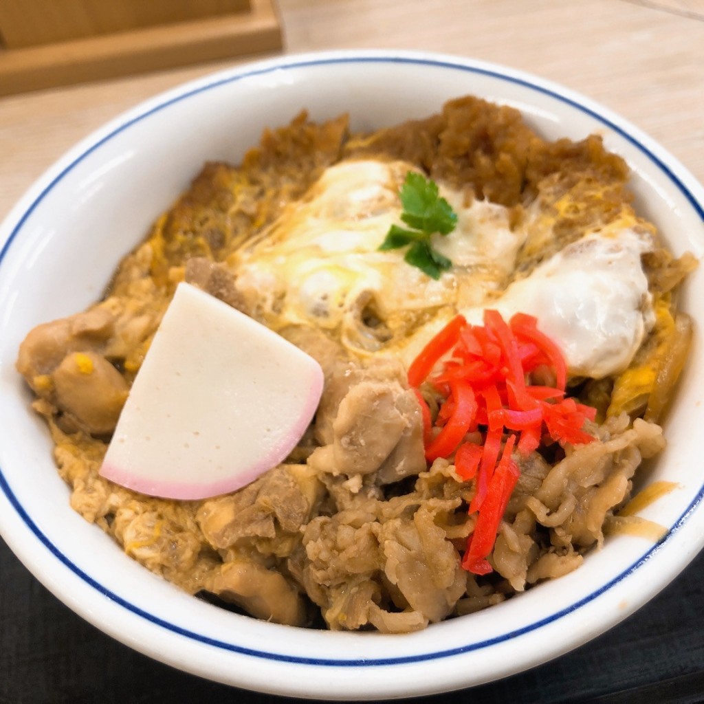 ユーザーが投稿したかつやのトリプルカツ丼 869xの写真 - 実際訪問したユーザーが直接撮影して投稿した東葛西とんかつかつや 東京東葛西店の写真