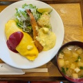 実際訪問したユーザーが直接撮影して投稿した下新入洋食農家の食卓の写真