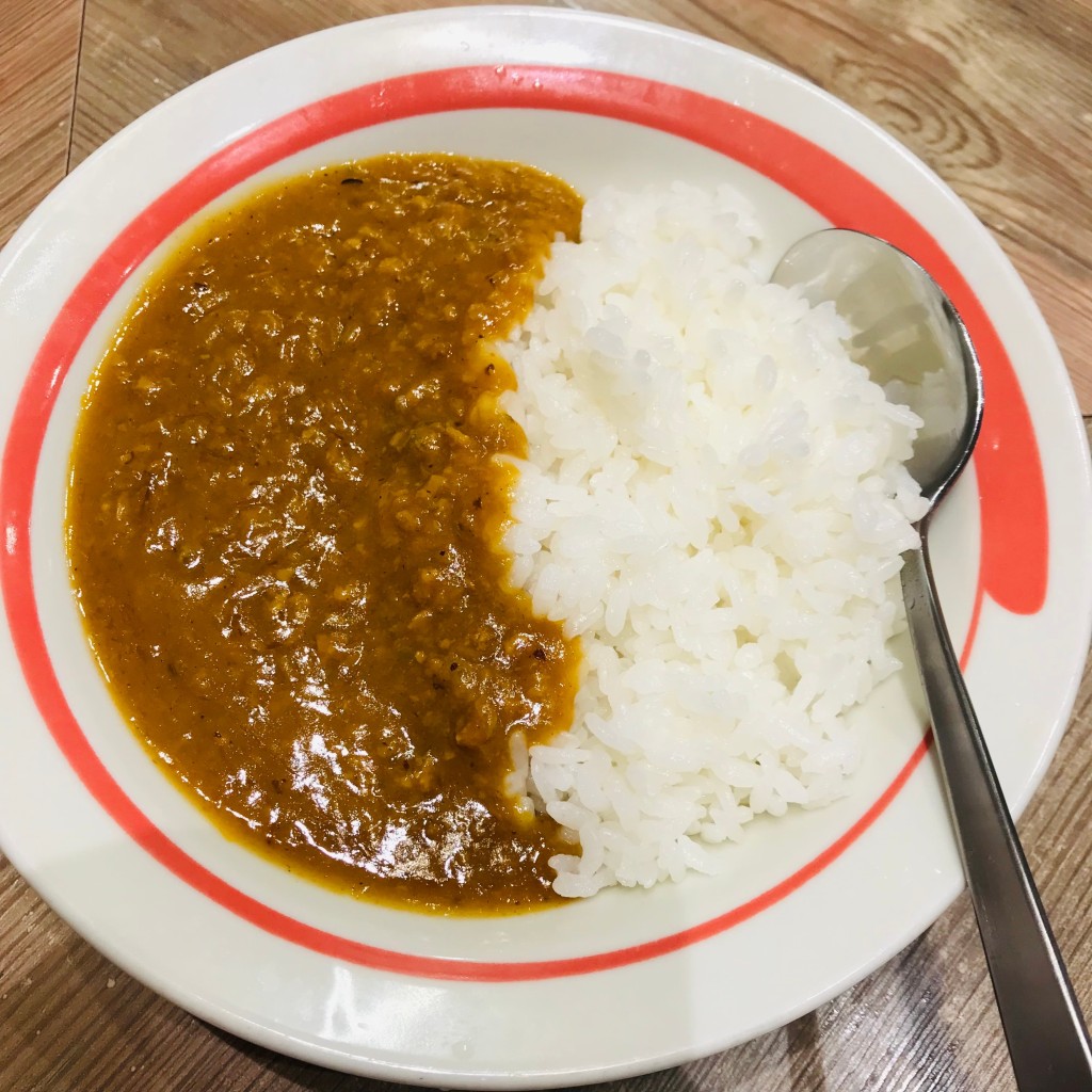 ユーザーが投稿したカレーの写真 - 実際訪問したユーザーが直接撮影して投稿した神田平河町ラーメン専門店幸楽苑 平河町店の写真