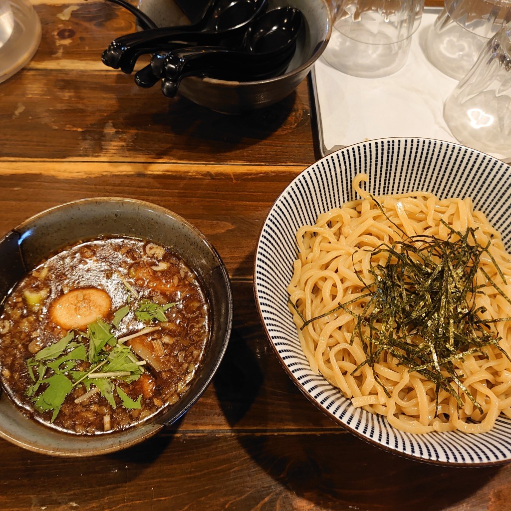 ユーザーが投稿した味玉つけ麺の写真 - 実際訪問したユーザーが直接撮影して投稿した那古野ラーメン / つけ麺やま昇の写真