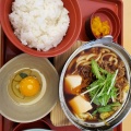 すき焼定食 - 実際訪問したユーザーが直接撮影して投稿した小松島町ファミリーレストランジョイフル 徳島小松島店の写真のメニュー情報
