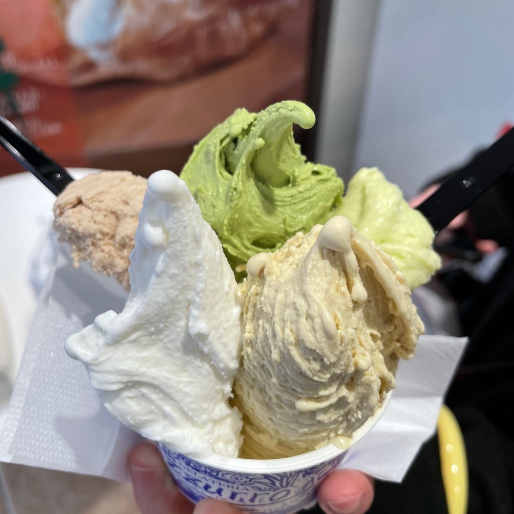 pmwmqさんが投稿した銀座町スイーツのお店GelateriaAzzurro 彦根銀座商店街本店/ジェラテリアアズーロ ヒコネギンザショウテンガイホンテンの写真