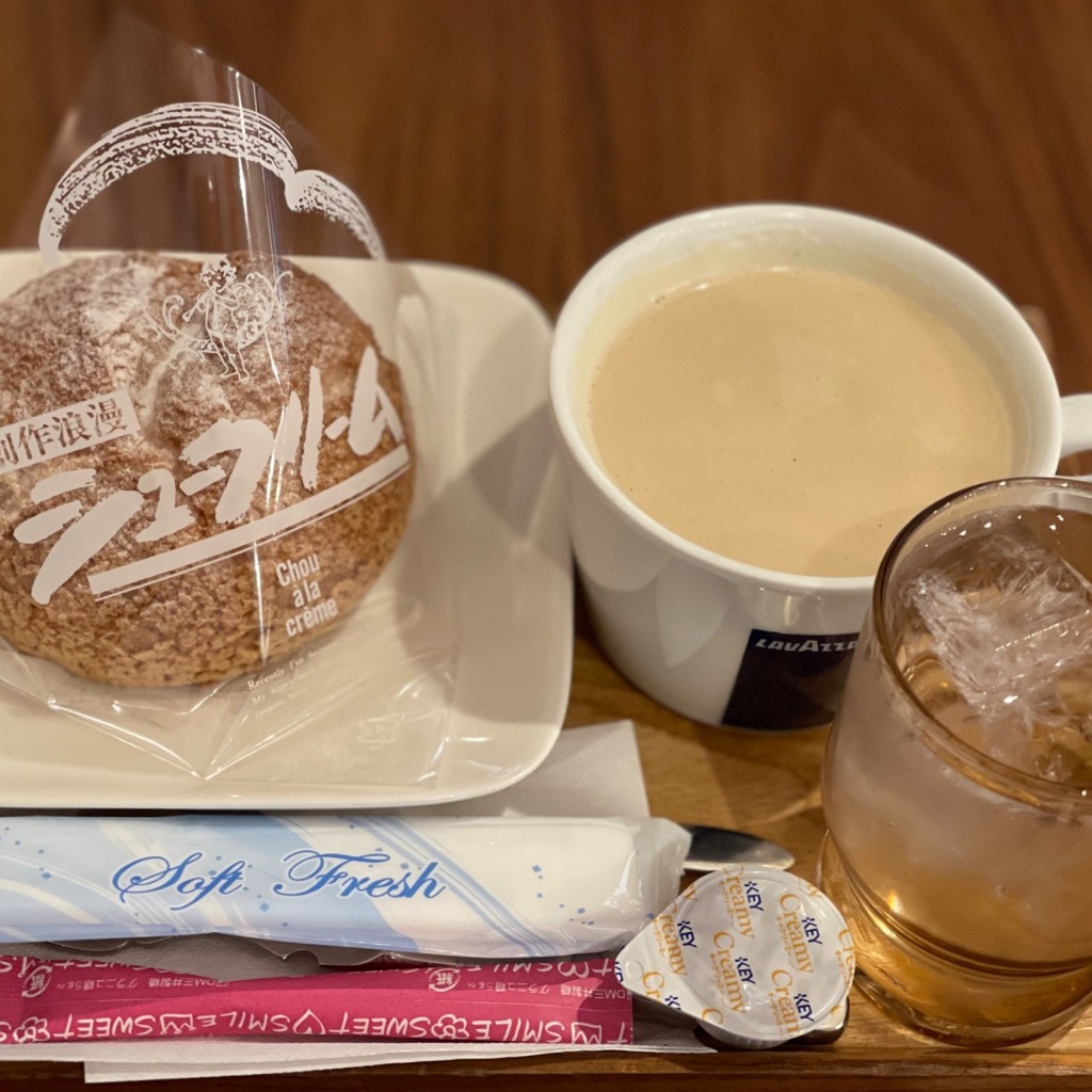 ユーザーが投稿したクッキーシューの写真 - 実際訪問したユーザーが直接撮影して投稿した新旭町安井川喫茶店喫茶洋菓子 TiMEFORTEAの写真