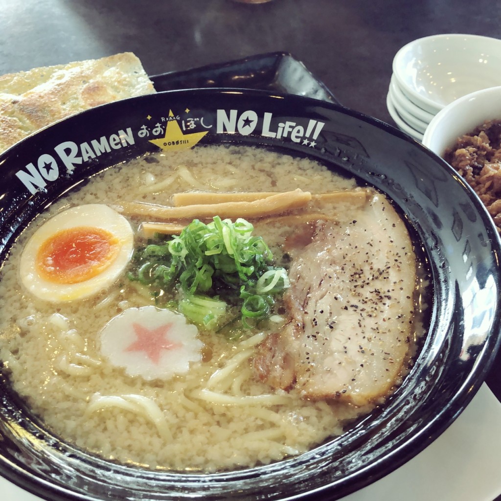 ユーザーが投稿したラーメン 白の写真 - 実際訪問したユーザーが直接撮影して投稿した豊科ラーメン / つけ麺おおぼし 安曇野店の写真